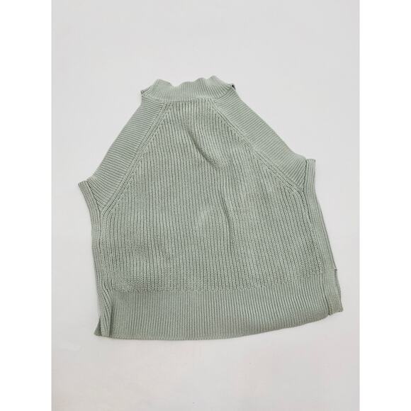 Wilfred light sage ribbed knit sleeveless top - Picture 4 of 6